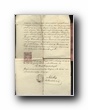 Odpis ugody sporządzonej 7 października 1839 roku o zapisaniu majątku przez Jakuba Krawczyka na rzecz Macieja Czernika, przyszłego zięcia, oraz jego żony Katarzyny Krawczyk str.3