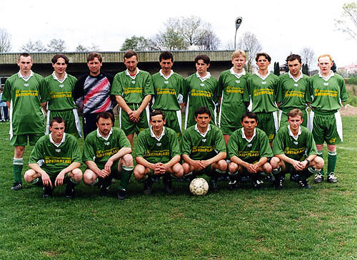 Podstawowy skład drużyny z okresu 1996 -97